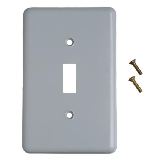 CARLON 1-Gang Rectangle Plastic Electrical Box Cover