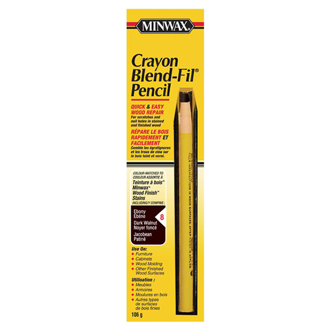 Minwax Blend-Fil 106-g Dark Walnut Colour Wood Repair Filler Pencil