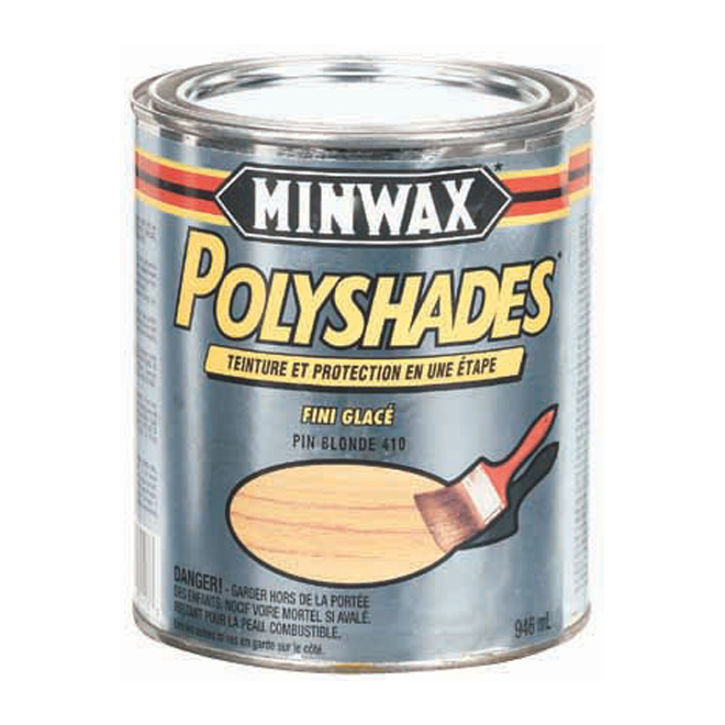 Image of Minwax | Polyshades Stain And Polyurethane - Semi-Transparent - Honey Pine - Oil-Based - 946 Ml | Rona