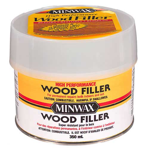 Minwax 350-ml Indoor/Outdoor Permanent Repair Wood Filler