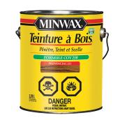 Teinture et scellant tout-en-un pour bois d'intérieur Minwax, à base d'huile, provincial, faible COV, 3,78 L