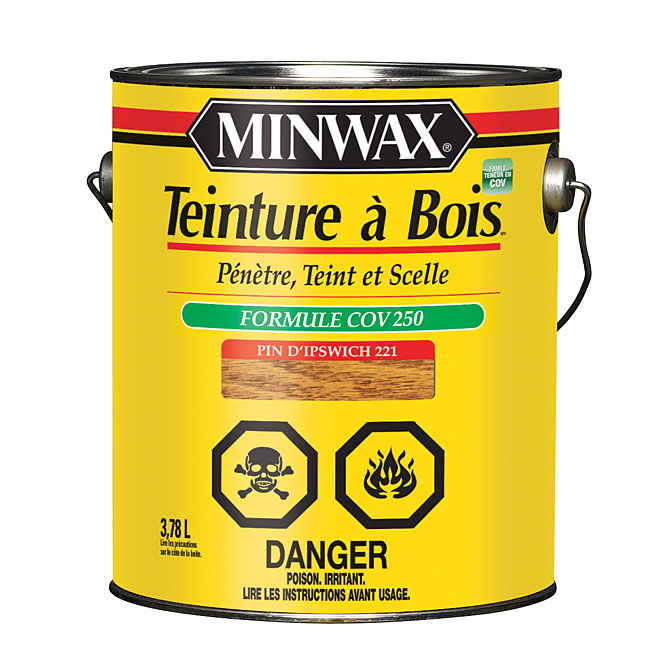 MINWAX Teinture d'intérieur pour bois  Pin d'Ipswich CM7107400  RONA