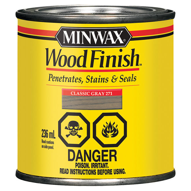Minwax Interior Wood Stain Classic Grey Cm2276100 Rona