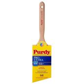 Purdy Pro-Extra Glide Angular Brush - 3-in W - Synthetic - Fluted Wood Handle