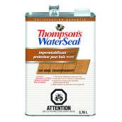 Imperméabilisant Plus et protecteur pour bois teinté Thompson's WaterSeal, or miel transparent, faible COV, 3,78 L