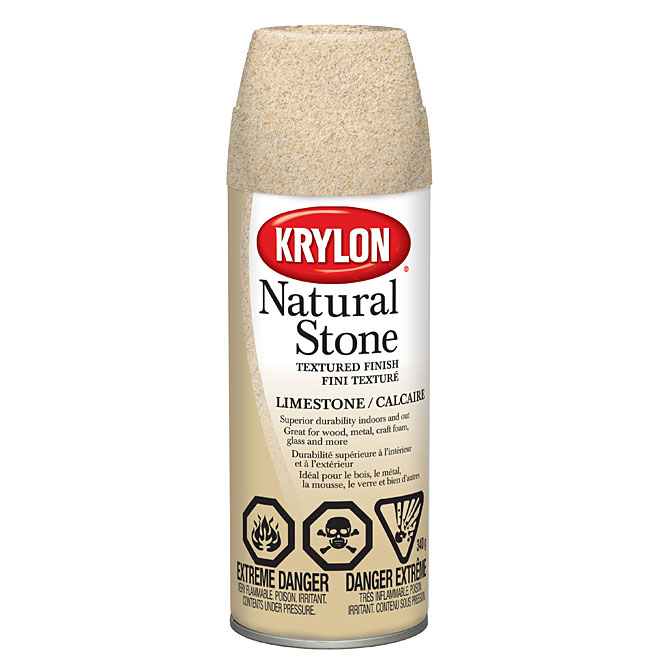 Krylon Natural Stone Aerosol Spray Paint - UV Protection