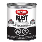 Krylon Rust Protector Enamel Brush On Paint - Oil-Based - Metallic Aluminum - 946 ml