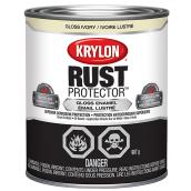 Krylon Rust Protector - Rust Preventative Enamel - 946 ml - Gloss Ivory