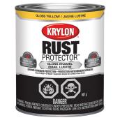 Krylon Rust Protector Brush On Enamel - Oil-based - Yellow - Gloss Finish - 946 ml