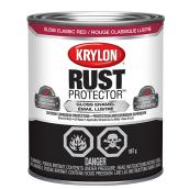 Krylon Rust Protector Brush On Enamel - Oil-based - Classic Red - Gloss Finish - 946 ml