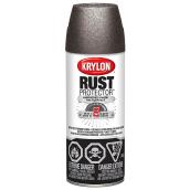 Krylon Rust Protector Aerosol Spray Paint - Oil-based - Hammered Brown - 340 g