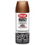 Krylon Rust Protector Enamel Spray Paint - Oil-Based - Hammered Copper - 340 g