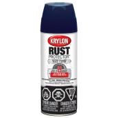 Krylon Rust Preventive Enamel Spray Paint - Gloss Navy Blue - Oil-based - 340 g