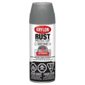 Krylon Rust Preventative Enamel Aerosol Spray Paint - Glossy Smoke Grey - Oil-based - 340 g