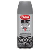 Krylon Rust Protector Primer Aerosol Spray Paint - Oil-Based - Flat Grey - 340 g