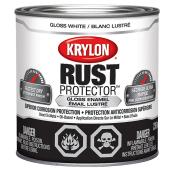 Krylon Rust Protector - Rust Preventative Enamel - 236 ml - Gloss White