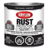 Krylon Rust Protector - Rust Preventative Enamel - 236 ml - Flat Black