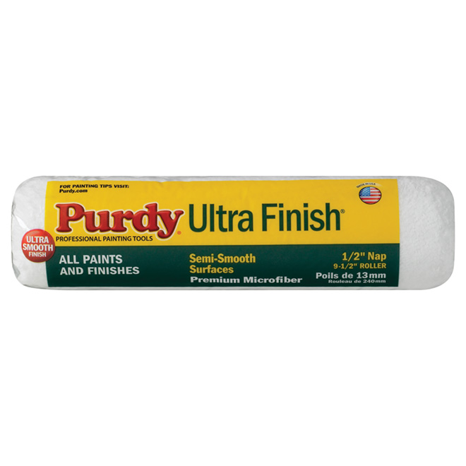 Purdy Paint Roller Refill - Polyamide - Use On Semi-Rough Surface - 9 1/2-in W x 1 1/2-in dia