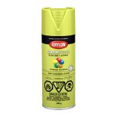 Peinture et apprêt tout-en-un COLORmaxx de Krylon, à pulvériser, lustré, vert agrumes, 340 g