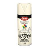 Krylon Colormaxx Acrylic Paint and Primer in One - Aerosol Spray - Gloss - Dover White - 340 g