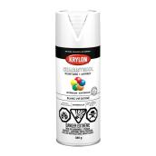 Peinture et apprêt tout-en-un COLORmaxx de Krylon, à pulvériser, mat, blanc brillant, 340 g