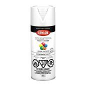 Krylon Colormaxx Paint and Primer in One Aerosol Spray - Matte - Bright White - 340 g