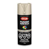 Peinture et apprêt en un à pulvériser Fusion de Krylon, lustré, kaki, 340 g