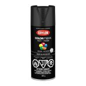 Krylon Colormaxx Aerosol Paint and Primer - Acrylic - Semi-Gloss Black - 340 g