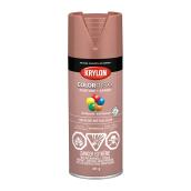 Peinture et apprêt Krylon Colormaxx, 340 g, or rose