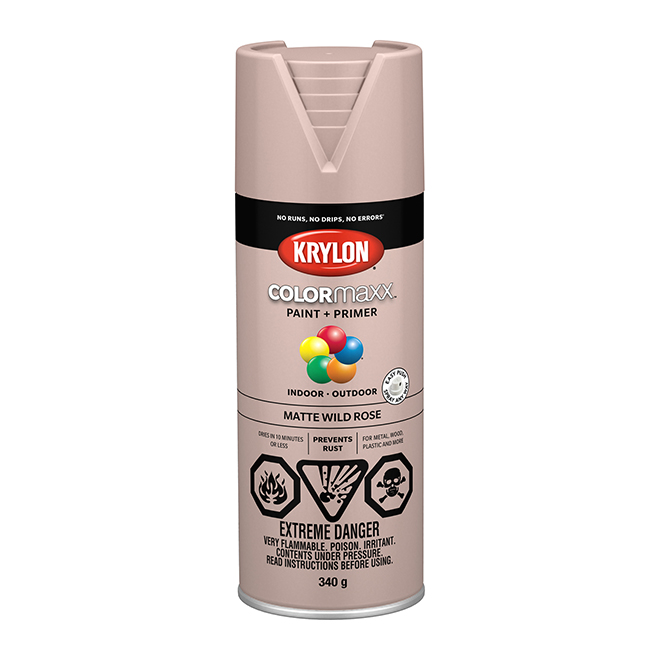 Krylon Paint and Primer - Colormaxx - 340 g - Wildrose