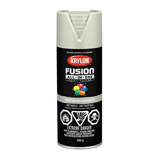 Krylon Paint and Primer - All-in-One - 340 g - River Stone