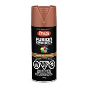 Peinture et apprêt en aérosol tout-en-un Fusion de Krylon, à base d'acrylique,  cuivre métallique, 340 g