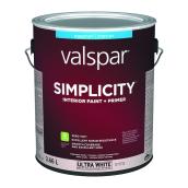 Simplicity Ultra White Base A Tintable Eggshell Paint and Primer 3.66 L