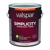 Simplicity Base B Satin Multiple Color Tintable Paint and Primer, 3.55 L