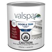 Valspar Oil-Based White Door and Trim Paint (946 mL)