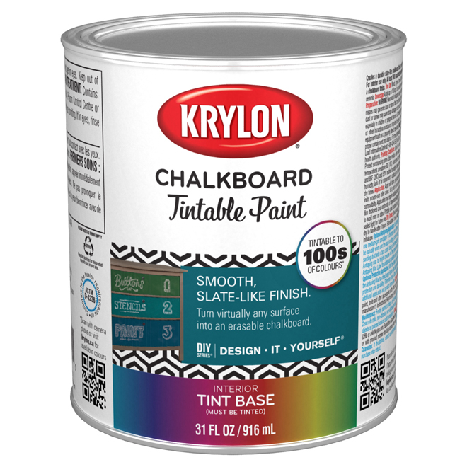 Krylon 946-ml Multiple Color Tint Base Chalkboard Paint