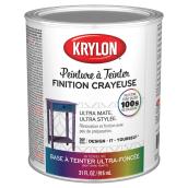 Peinture à teinter crayeuse mutlicolore de base foncée Krylon 946 ml