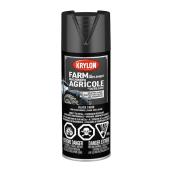 Krylon Farm and Implement Gloss Black Lacquer Spray Paint (340 g)