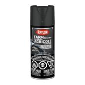 Krylon Farm and Implement Matte Black Lacquer Spray Paint (340 g)