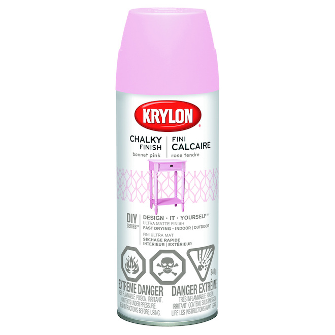 Krylon 340-g Pink Chalky Spray Paint 441160007