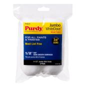 Purdy White Dove 2-Pack 4.5-in x 0.5-in Mini Woven Synthetic Blend Paint Roller Cover