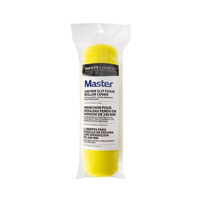 Manchon de rouleau de peinture en mousse standard Bestt Liebco Masters 9.5