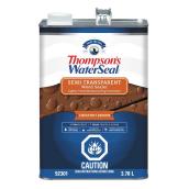 Thompson's Waterseal Semi-Transparent Wood Sealer - Chestnut - 3.78-L