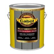 Cabot 3.78-L. Heat-Reducing Water-Based Solid Grey Wood Stain and Seaker