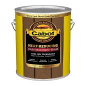 Cabot 3.78-L. Heat-Reducing Water-Based Solid Equestrian Brown Wood Stain and Seaker