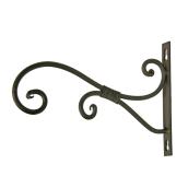 Deco Collection 1 x 15-in Black Forged Iron Decorative Wall Hook - 1/Pk