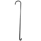 VALU+ Black Metal S-Shaped Hook - 12-in L