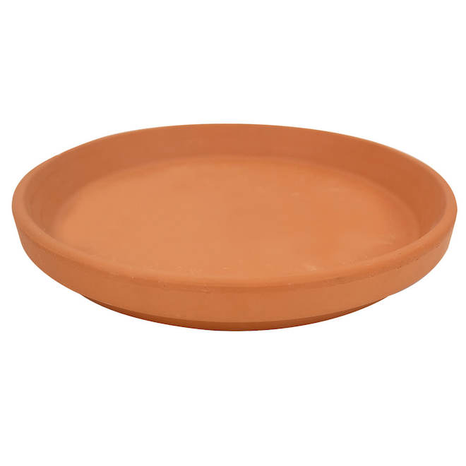 Landon & Co. Saucer in Terracotta 24-cm - Bleached