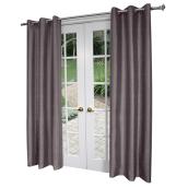 Decor Design Hide Light  Curtain Panel - 54-in x 96-in Charcoal