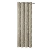 Design Decor Traditional Finesse Jacquard - Polyester 96-in x 54-in Natural